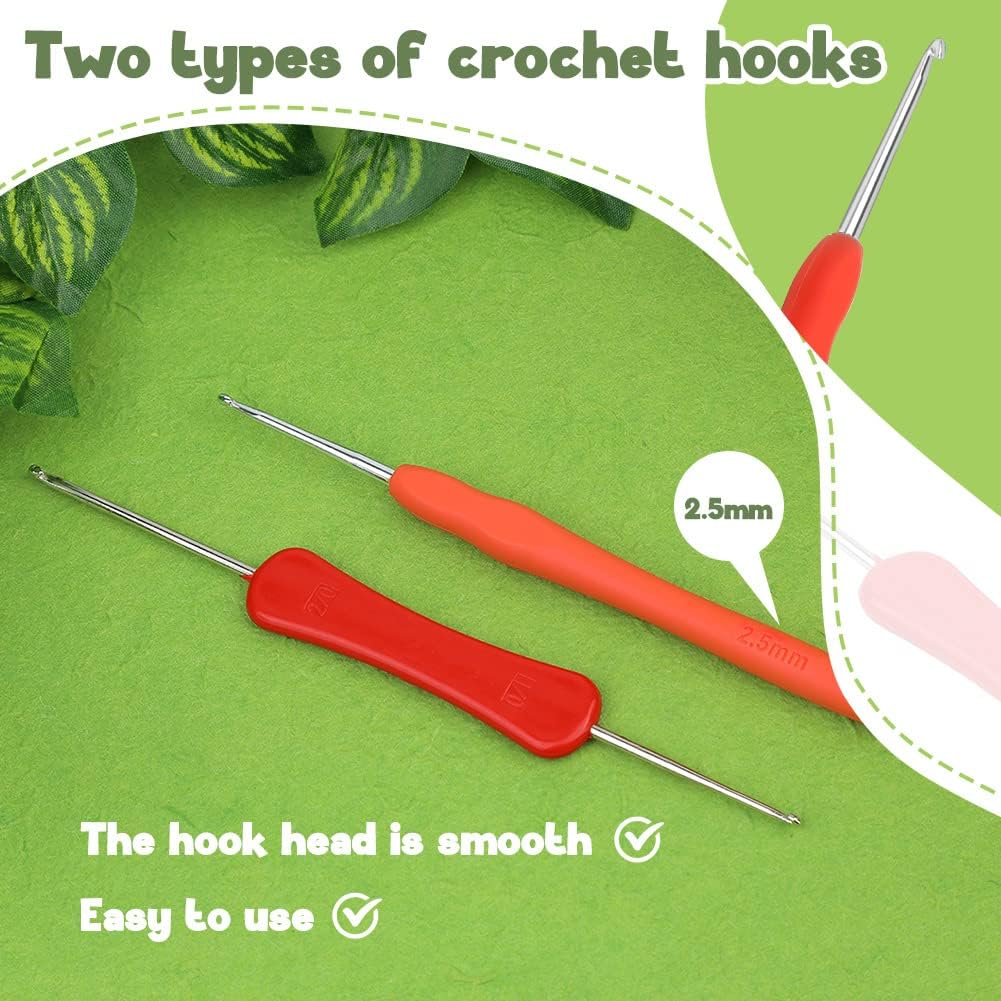 kgxulr Crochet Kit. Tulip Crochet Kit for Beginners. Knitting Kit | Beginner Crochet Kit. Crochet Flower Kit with Step-By-Step Video Tutorials. Beginner Crochet Kit for Adults - Image 4